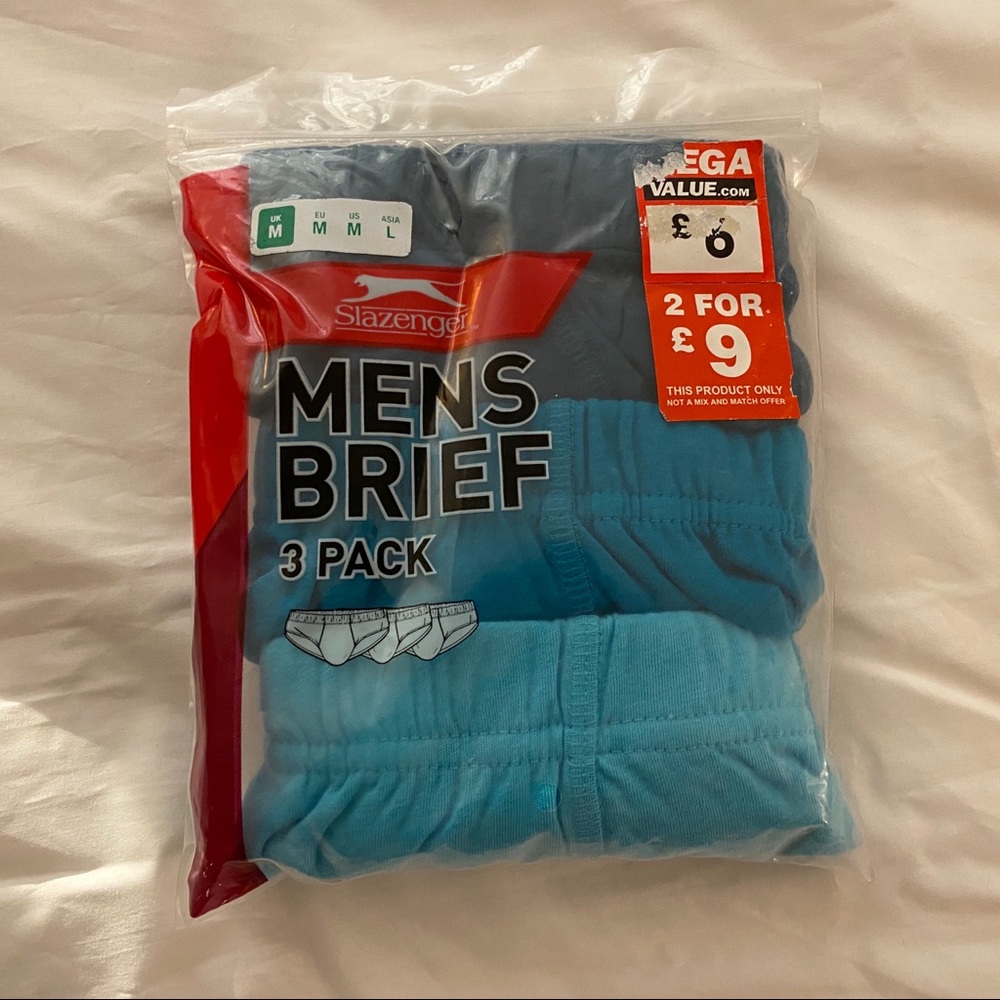 Slazenger bikini briefs - blue 3 pack